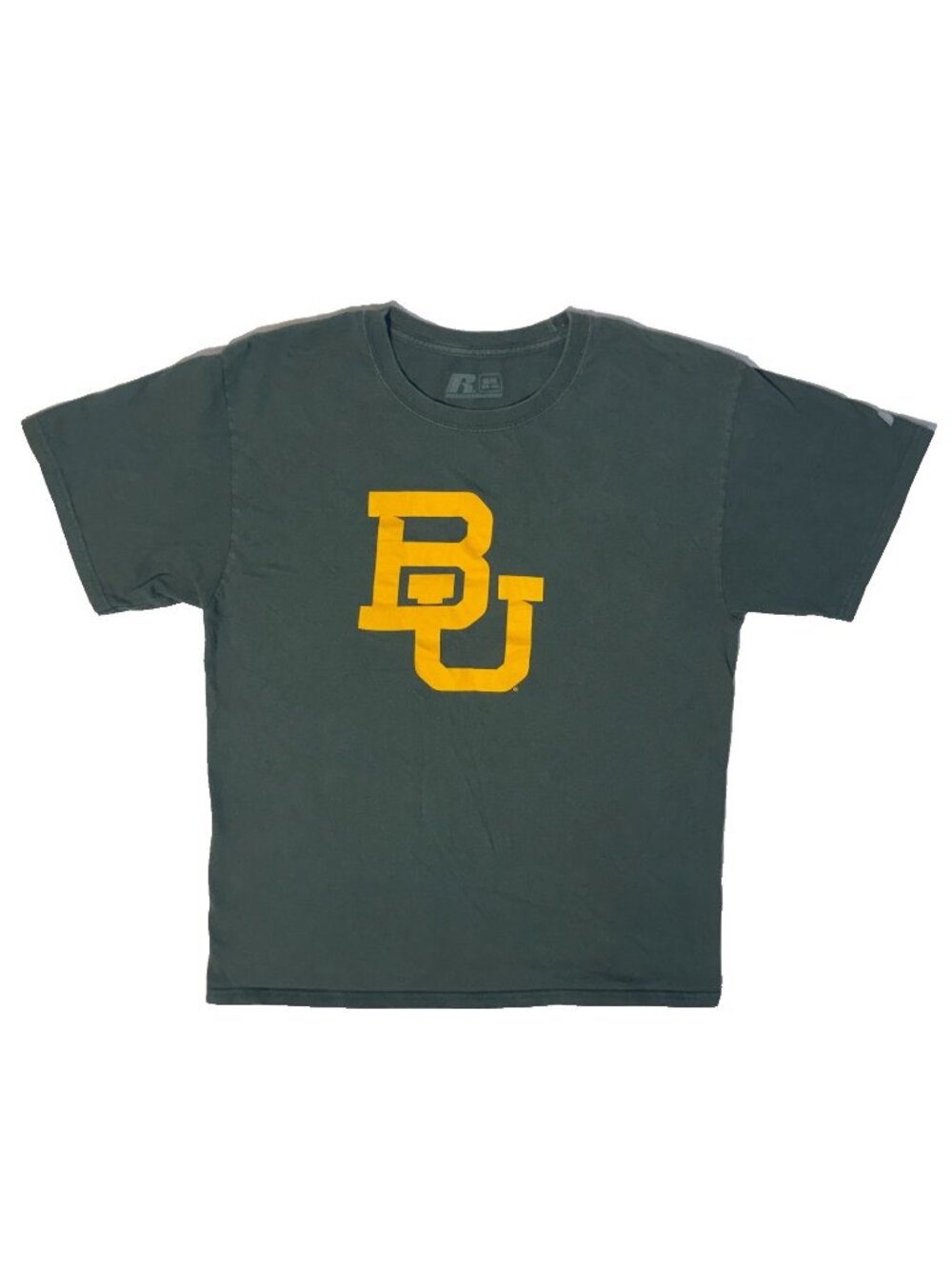 Russell Athletic Baylor University Texas College Football Forrest Green Tshirt M